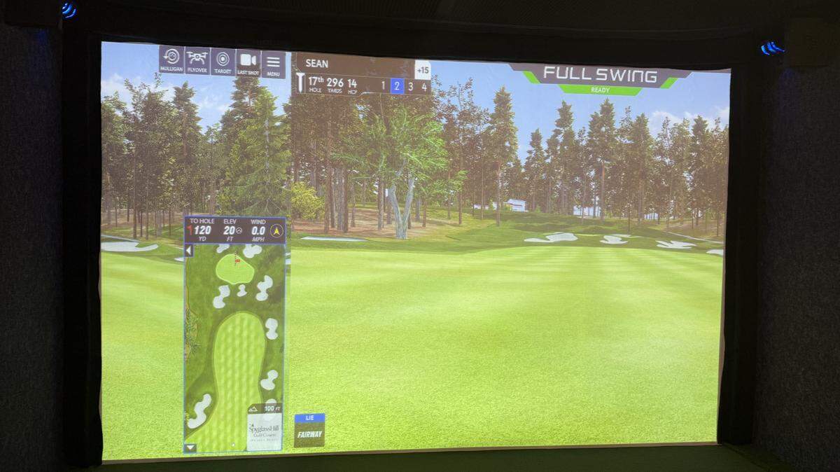 A new indoor golf facility featuring Full Swing simulators is opening in Chapel Hill in 2026.