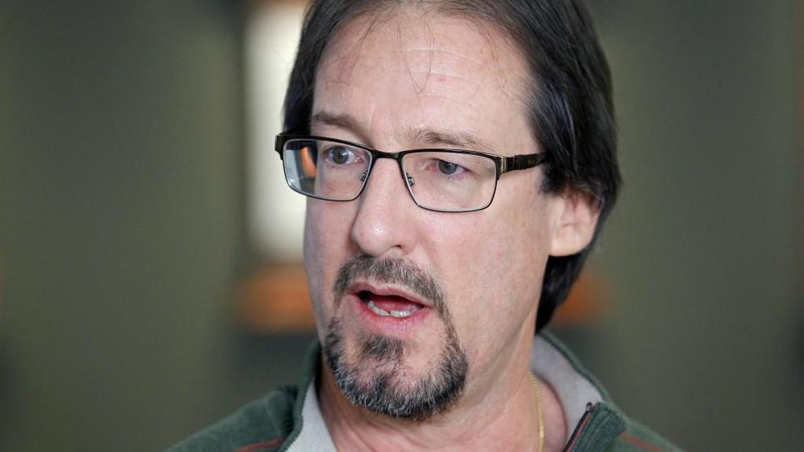 Greg Taylor talks to the media during a break in a 2015 hearing. A film about his experience, ‘In Pursuit of Justice: How Criminal Justice Reform in N.C. Freed Greg Taylor,’ was screened Wednesday night during The News & Observer’s second Community Voices forum with ABC11.