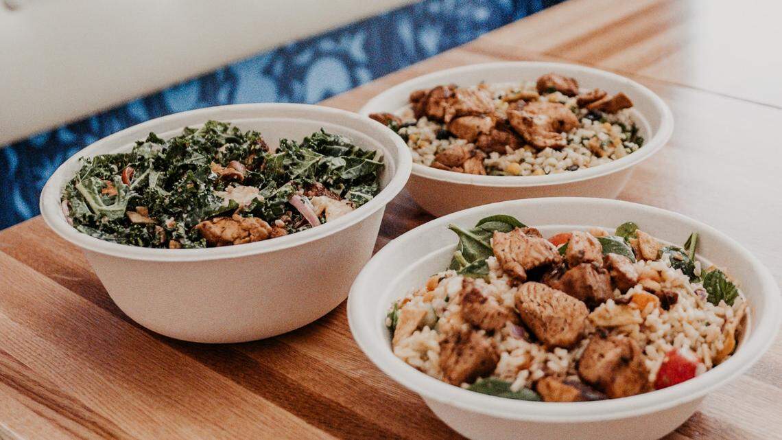 Roots Natural Kitchen serves signature and build-your-own bowls.