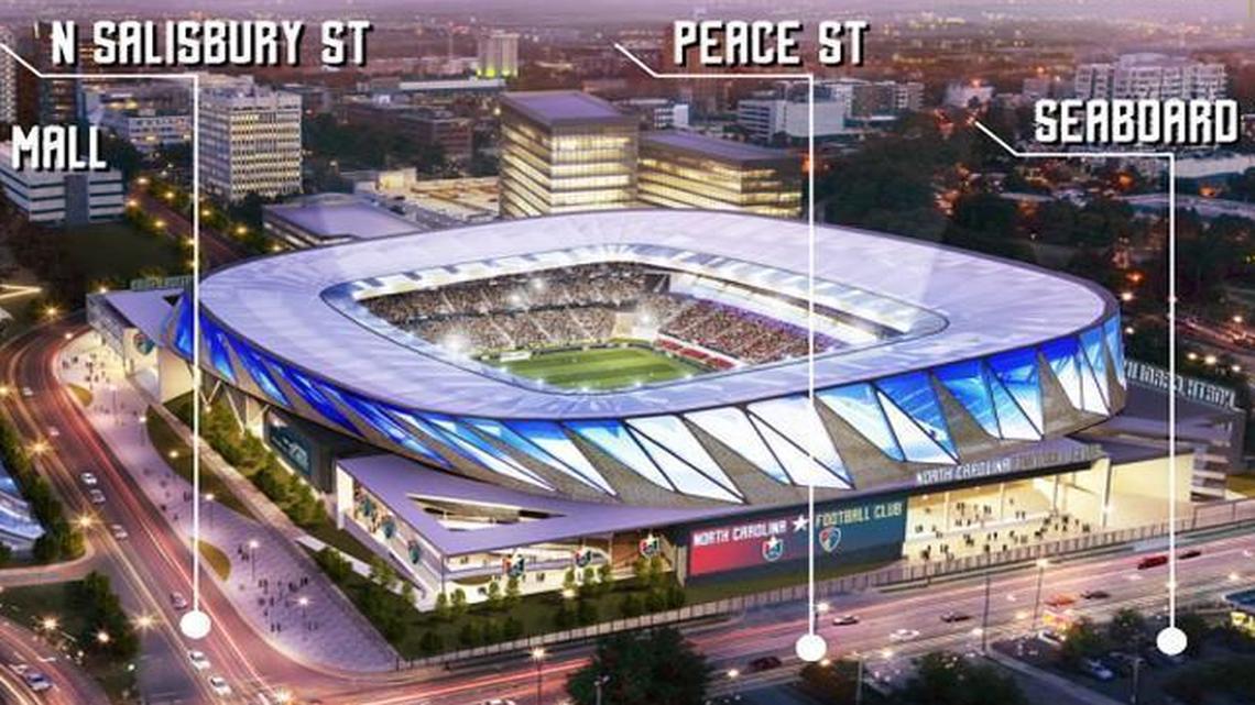 Can this stadium lure a professional soccer team to downtown Raleigh?