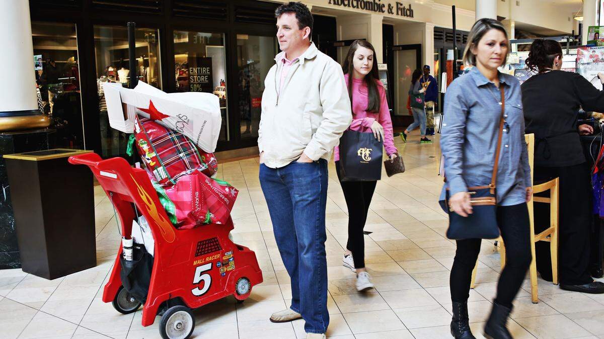 Triangle stores and malls are open on Christmas Eve, but may close early. 