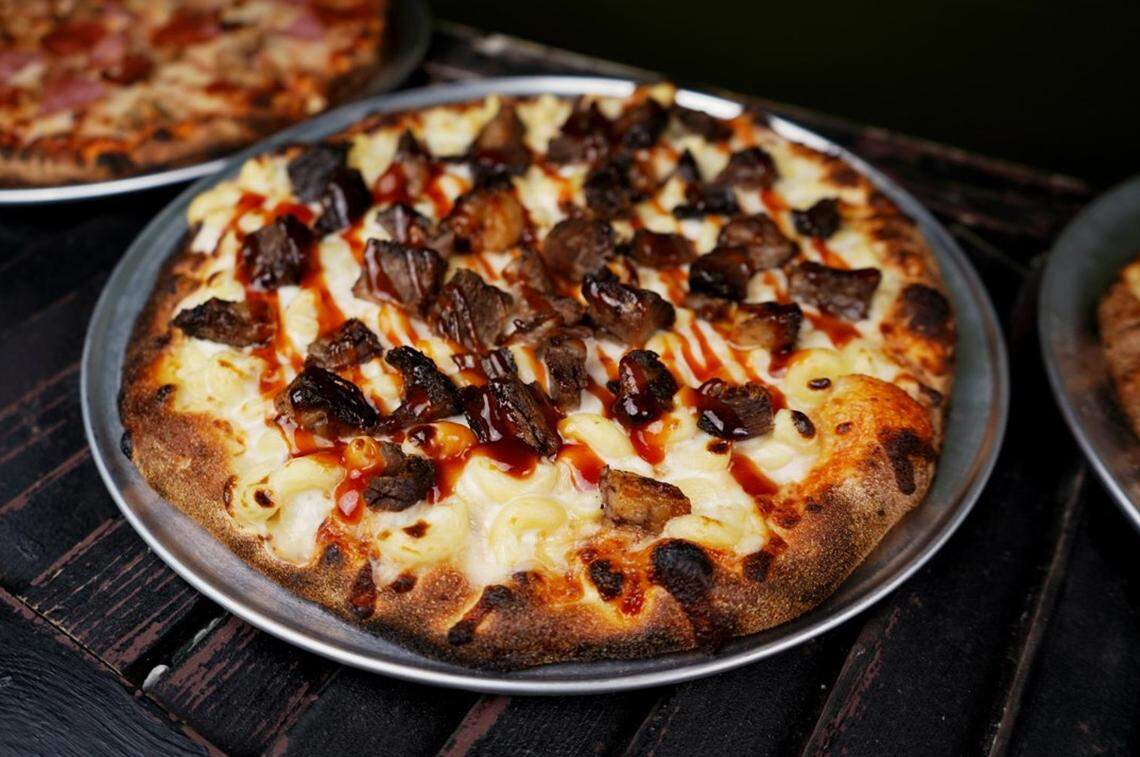 One of the newest vendors at Old North State Food Hall, Garfield’s Pizza offers a variety of specialty hand-tossed pizzas.