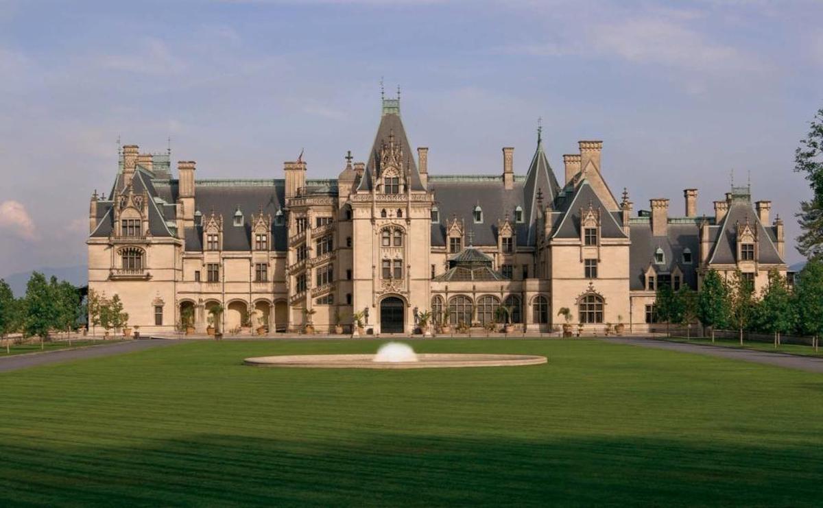 The Biltmore House in Asheville, North Carolina.
