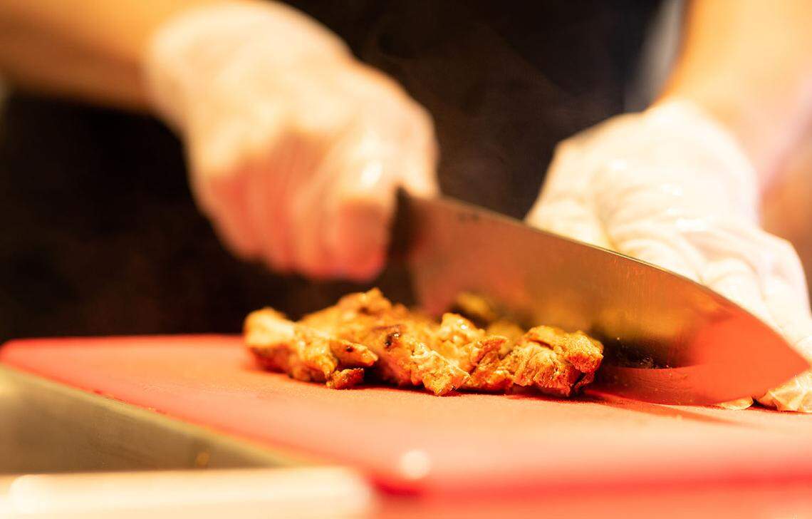 Chicken is one of the protein options at Chipotle.