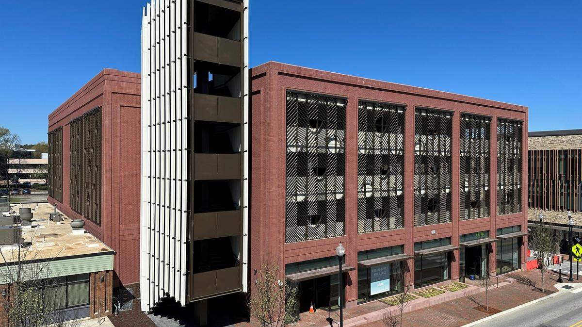 The new parking deck on Cedar Street is open in downtown Cary.