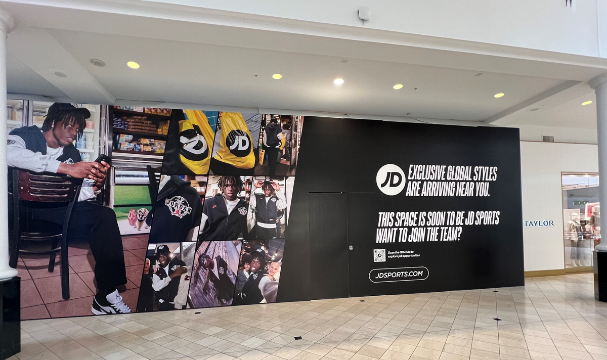 The shoe store JD Sports is opening its first Raleigh location at Crabtree.