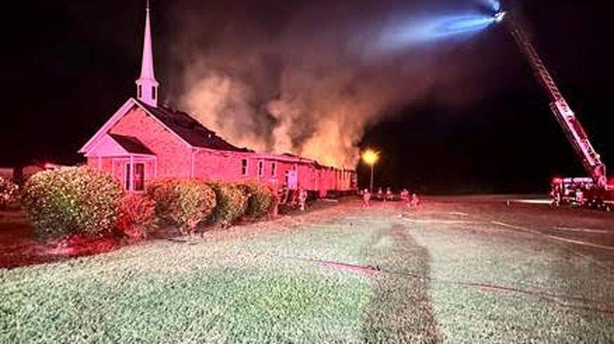The Greater Waltown United Holy Church sustained “heavy fire, smoke and water damage” on Saturday