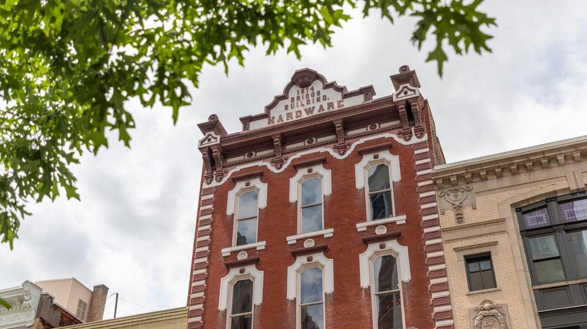 The Briggs Hardware building on Fayetteville St. in downtown Raleigh is home to the city’s museum, which will host its popular Dark Raleigh tour this week featuring the gruesome tale of a death inside its walls.
