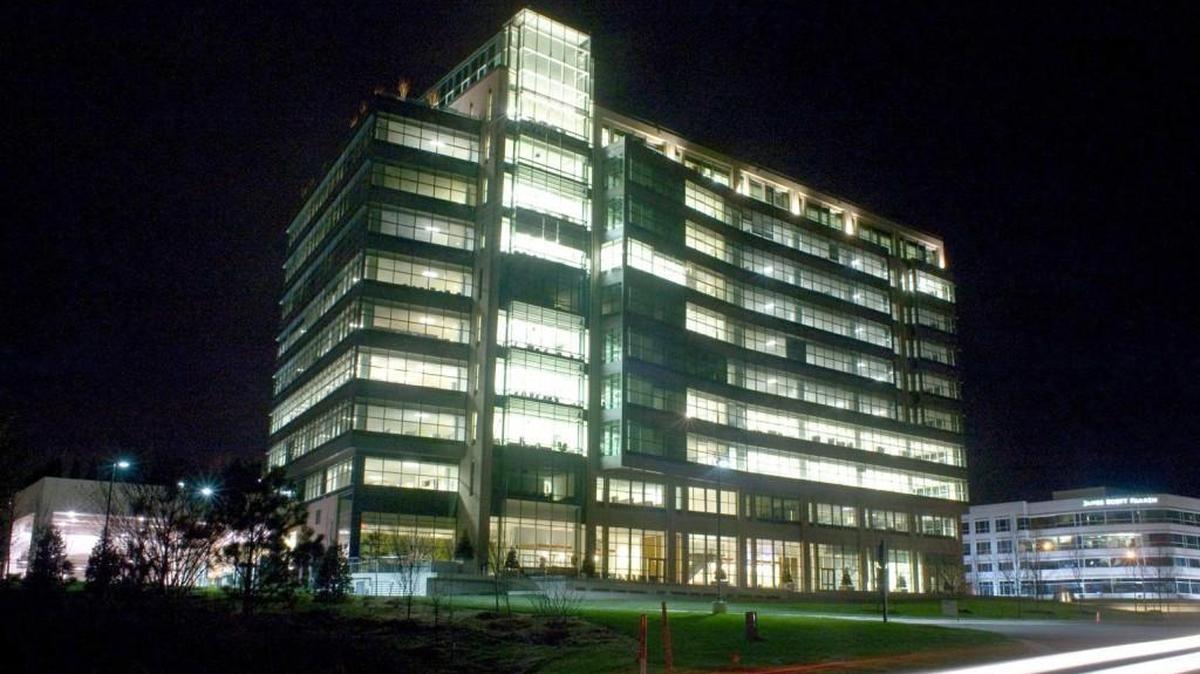 A file photo of Quintiles Transnational, a medical research company in Durham.