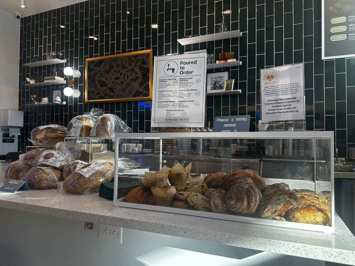 In addition to freshly made juices, The Refreshery sells goods from local vendors including Breadwaala and Bright & Early Bakery.