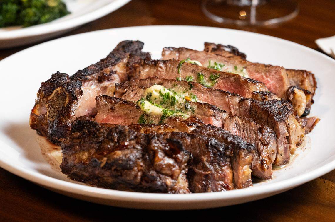 Franko’s Prime, a new steakhouse coming to Lafayette Village, will serve a ribeye along with steaks such as filets and New York Strips.