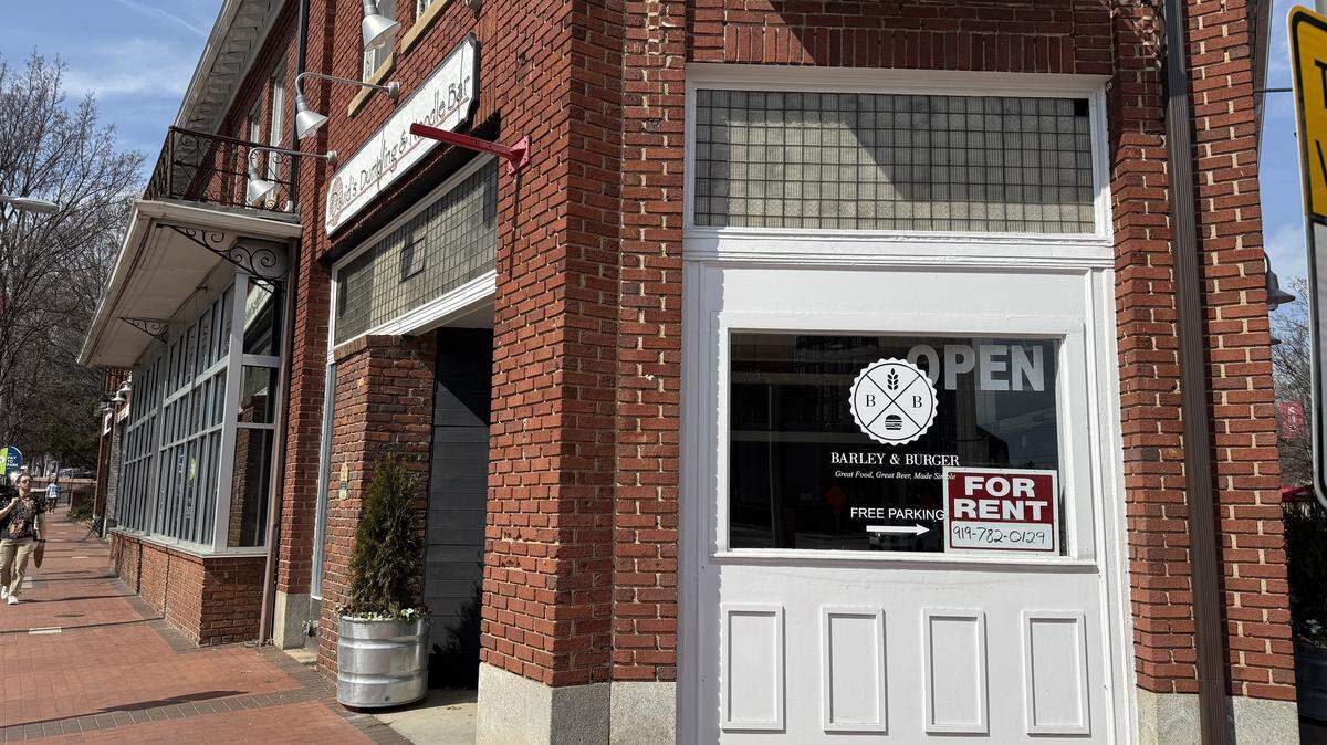 Barley & Burger abruptly closed its location on Hillsborough Street, just one of a few recent restaurant closures in the city. 