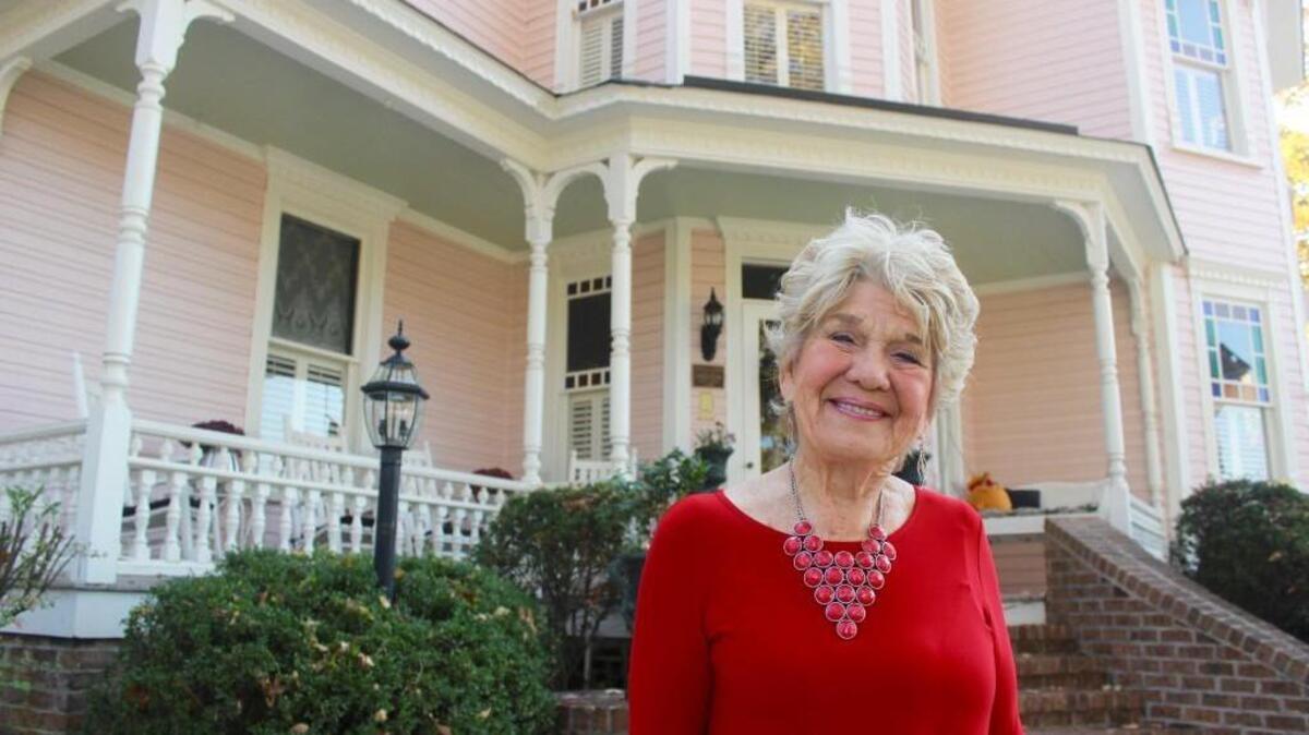 Local entrepreneur Sheila Ogle won the 2016 Cary Hometown Spirit Award for her years of job creation, nurturing of small businesses and charitable work. She is best known as the owner and operator of The Matthews House; a founding member of the Cary Community Foundation and Cary Women’s Giving Network; and the owner and rehabilitator of what’s often called “The Pink House.”