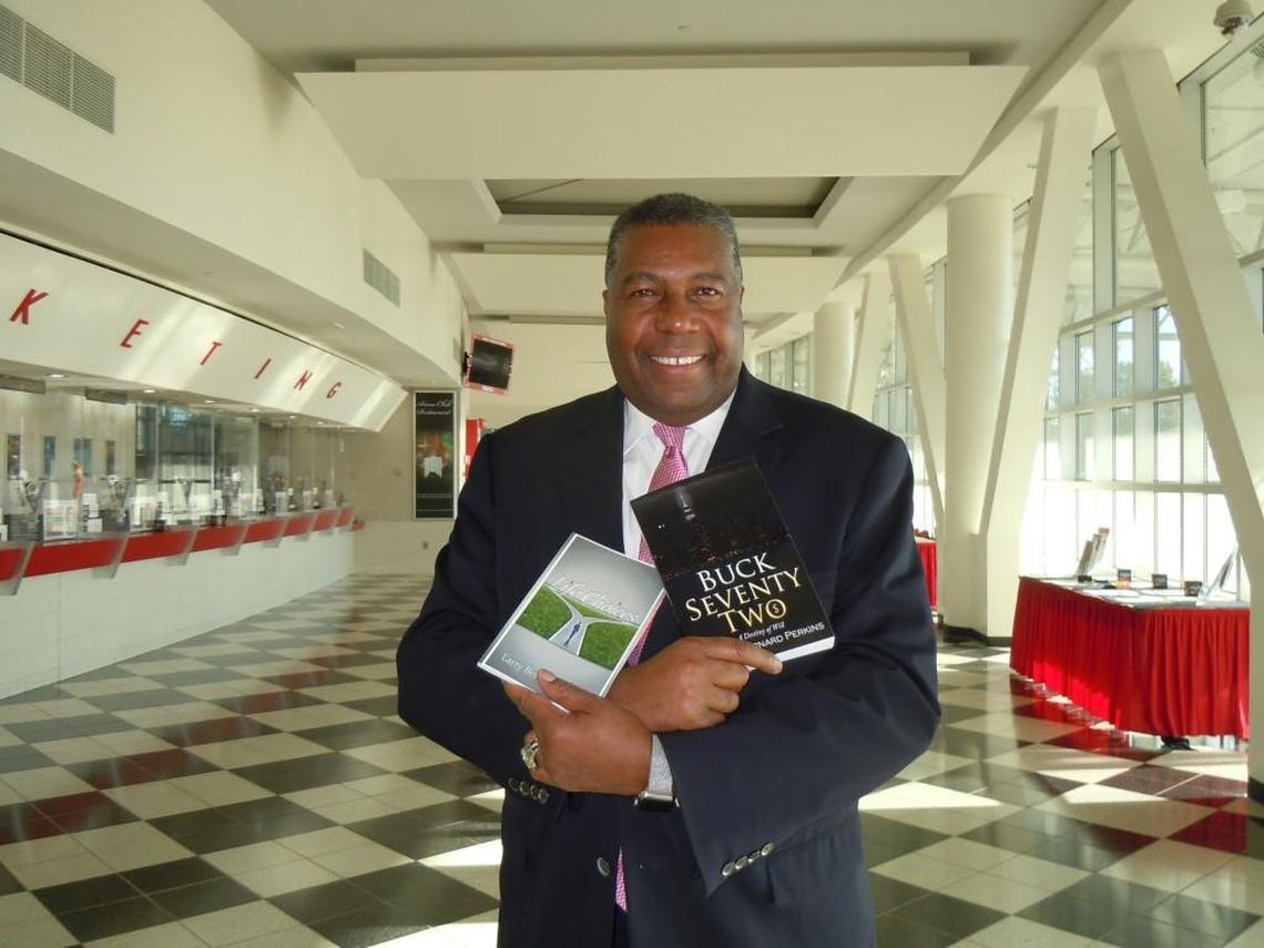 Larry B. Perkins is the PNC Arena’s vice president of guest relations and assistant general manager. He has written “Buck Seventy Two” about overcoming his childhood struggles. The book is available on Amazon. “Life Choices” is available for free through Perkins’ website.