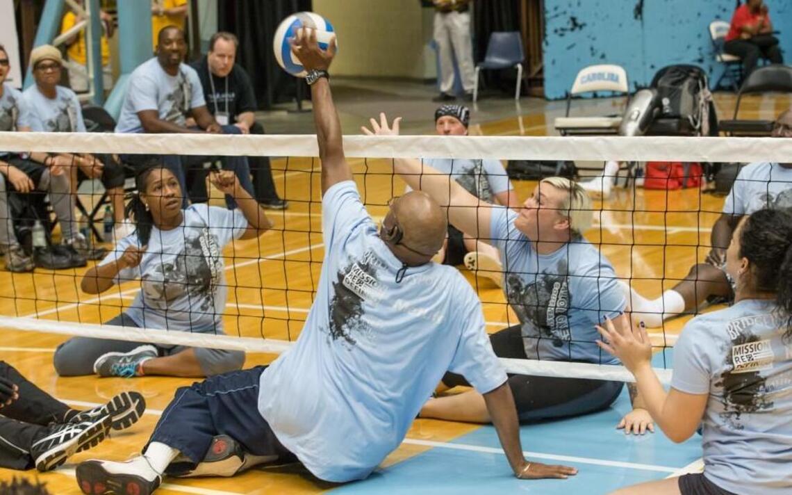 The Valor Games challenge, lift disabled U.S. veterans