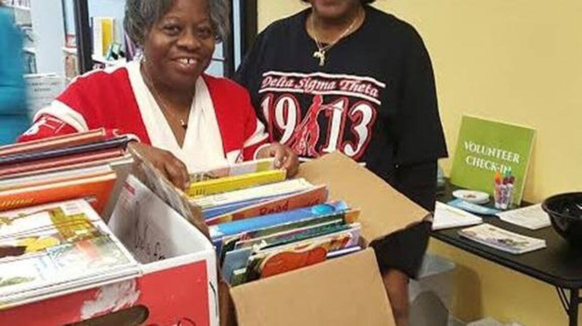 Notables: Book Harvest donation