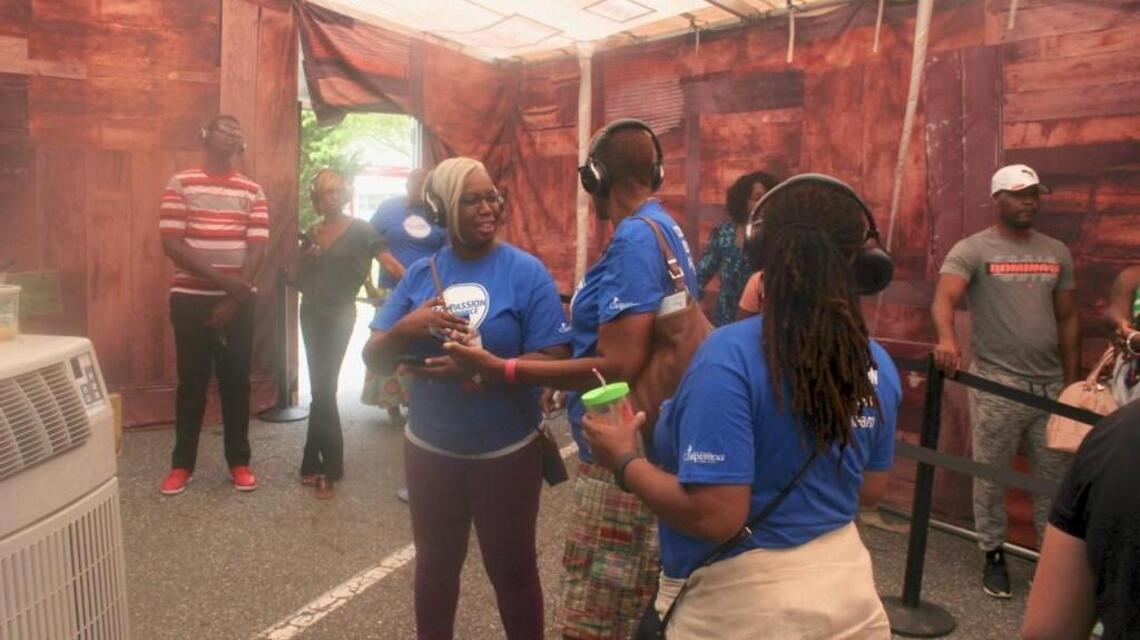 Compassion Experience brings the world to a Durham parking lot