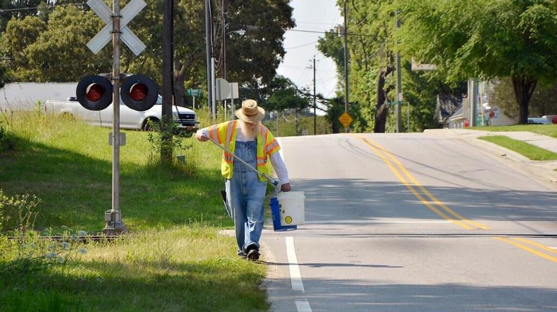 Zebulon’s Citizen of the Year picks up other people’s trash