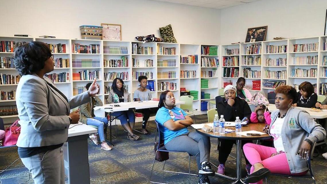Sorority promotes college readiness and HBCUs at the Boys & Girls Club