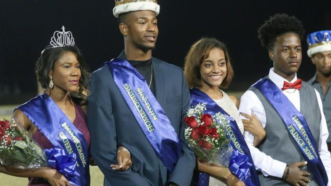 Homecoming royalty crowned