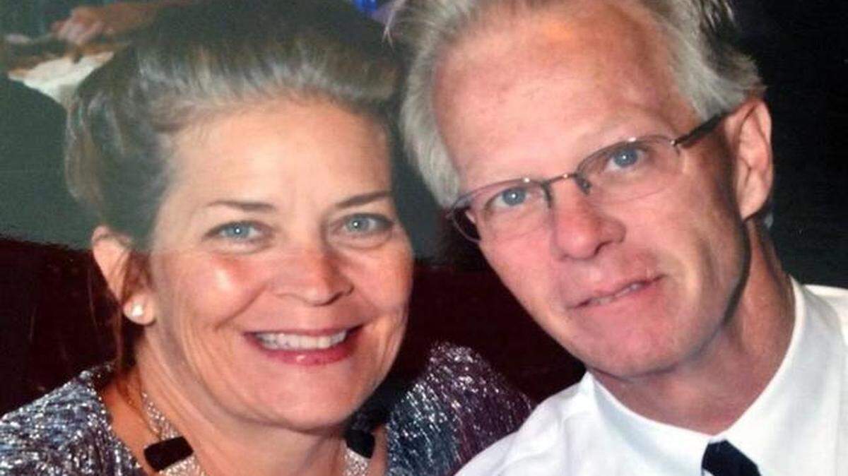 
Carrie Daley Turner, left, and Steven Gray Turner died from gunshot wounds at the Landmark Resort on Friday. On Monday , their son and a teenager were charged with murder.
