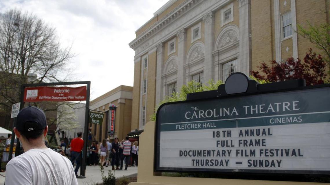 The Carolina Theatre reported this week that it has retired a $1.7 million deficit. In this April 2015 photo, visitors line up outside The Carolina Theatre to attend the Full Frame Documentary Film Festival.