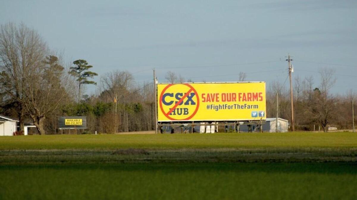 Opponents appear to have won their brief battle against cargo-container hub in Johnston County.