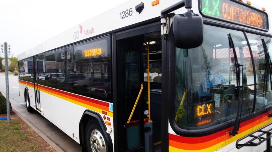 The bus stops here, but not for much longer