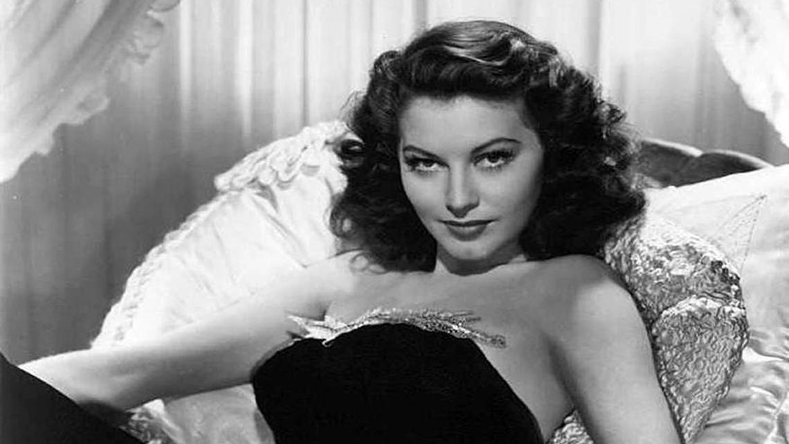 Award-winning and internationally famous actress Ava Gardner