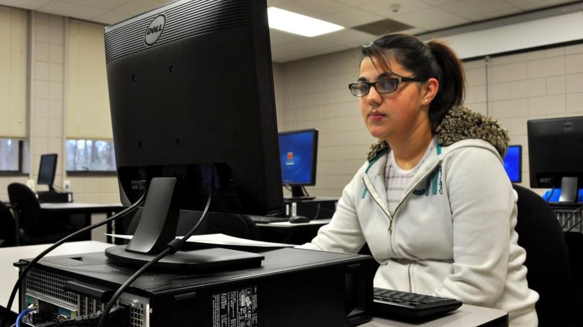 GED Testing Service has lowered the passing score for its high school equivalency exam. Some Johnston Community College students might receive their GED credential because of the change.