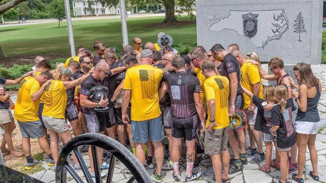 Bike ride to honor fallen first responders in Carolinas
