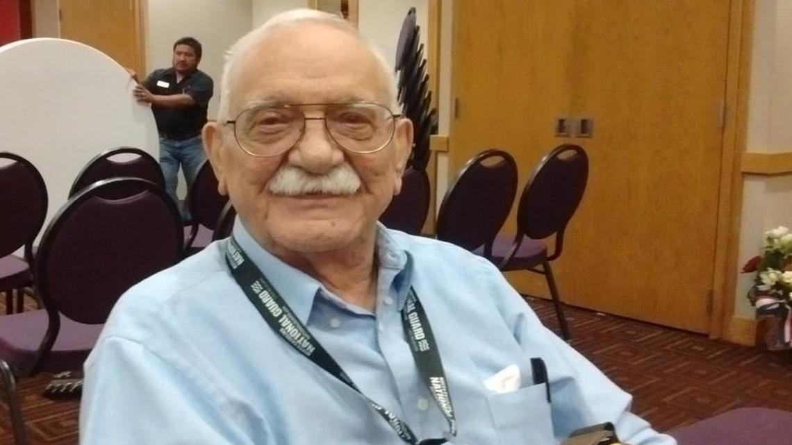 Hank Stairs is a World War II veteran and member of the 30th Infantry Division Association.