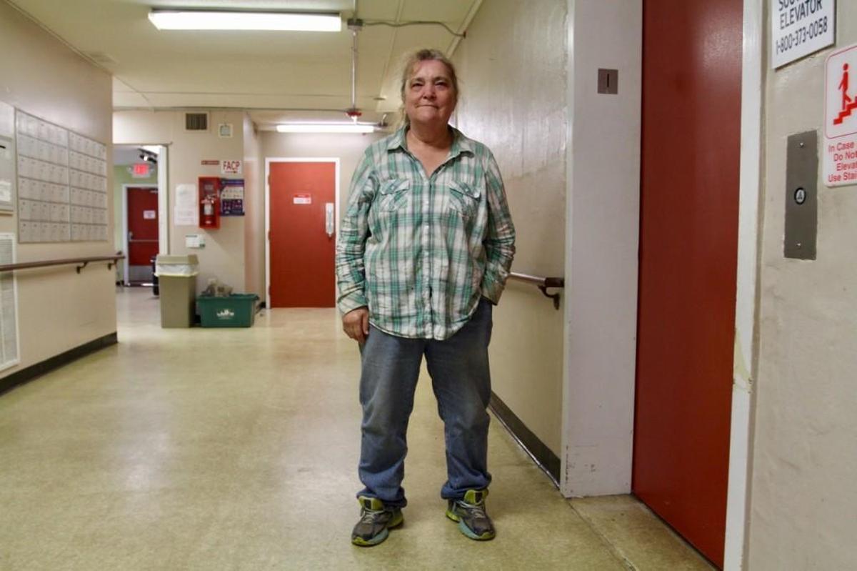 Ann Gardner has lived at Wintershaven Apartments for 38 years. She said she’d like to stay in Raleigh, but she doesn’t know where she’ll go. “Everyone’s upset,” she said.