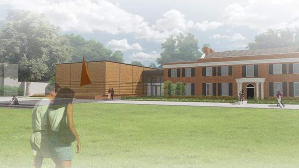 
A rendering of the future Gregg Museum of Art and Design at N.C. State University, which is expected to be completed near the end of 2016. 
