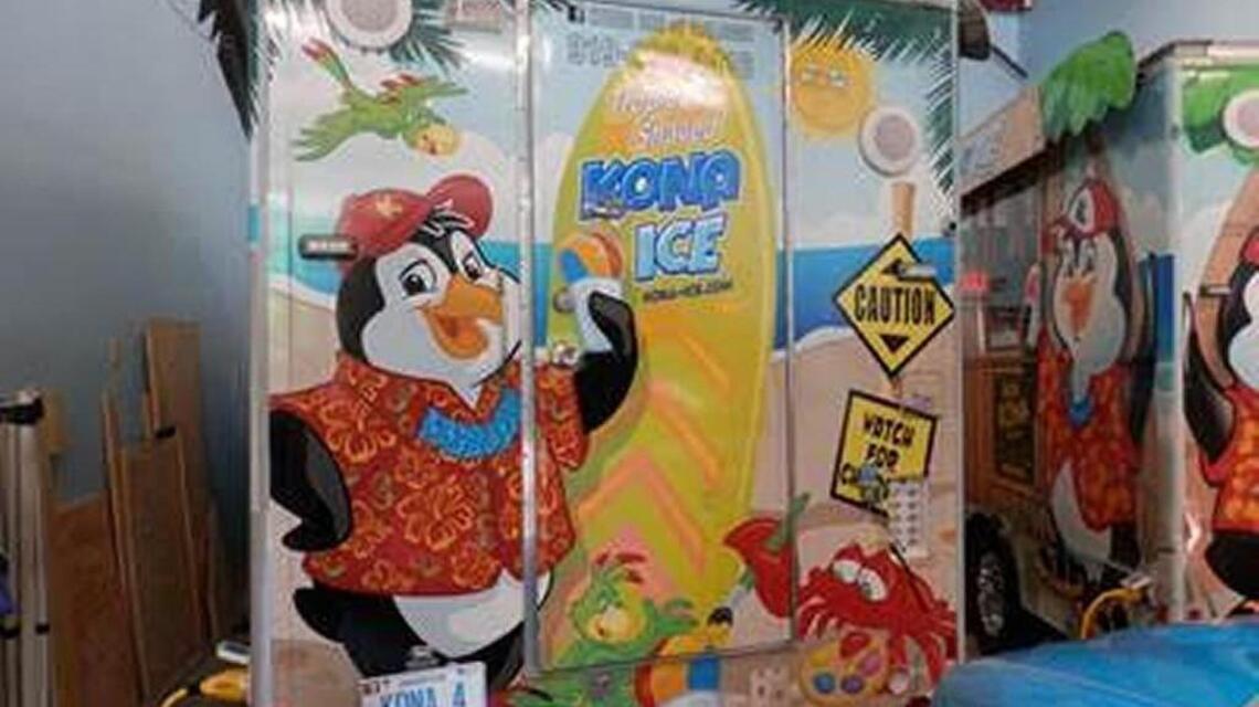 Who stole a shaved ice trailer in Wake Forest?