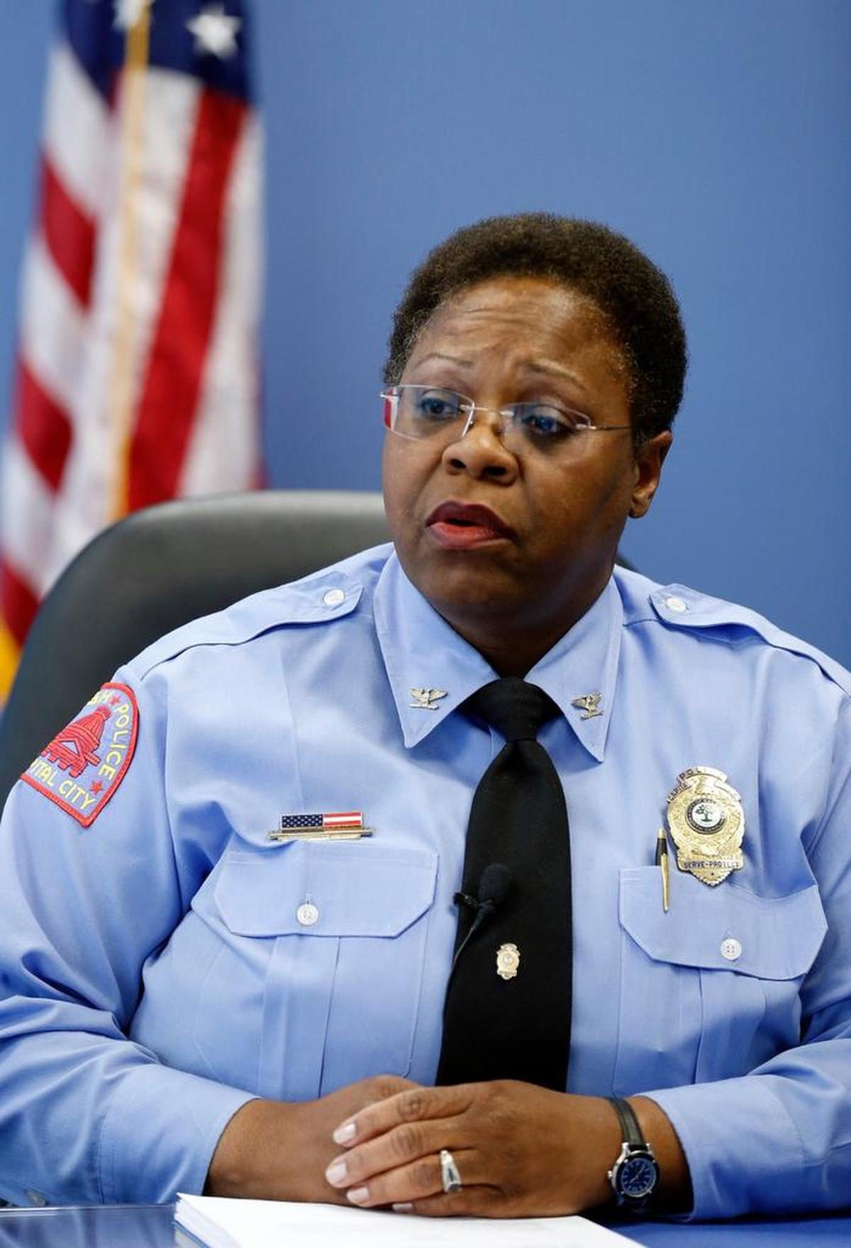 Raleigh Police Chief Cassandra Deck-Brown, seen here in March.
