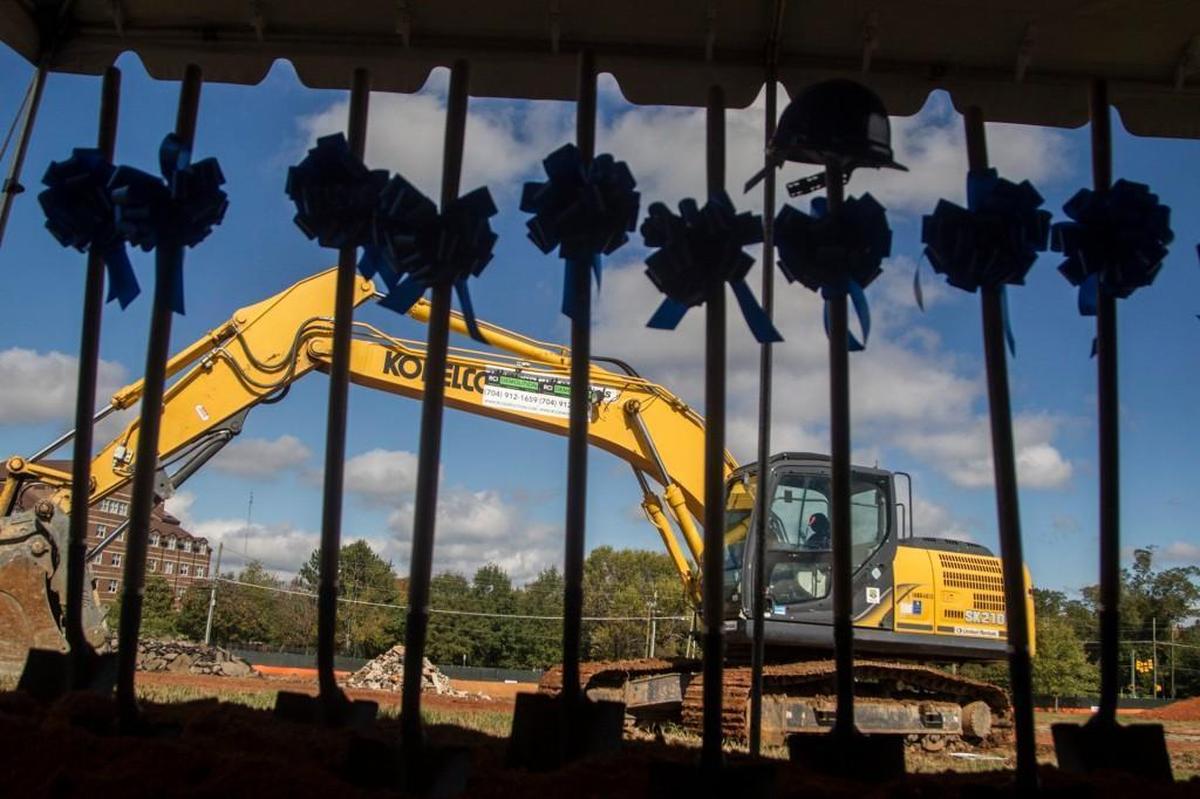 DHIC, an affordable housing nonprofit, broke ground on the Washington Terrace project in Raleigh in October.