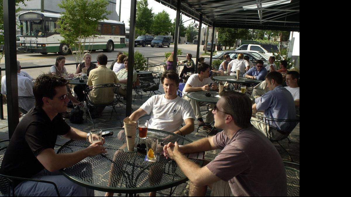 The site of the Flying Saucer Draught Emporium bar and restaurant in downtown Raleigh is up for redevelopment.