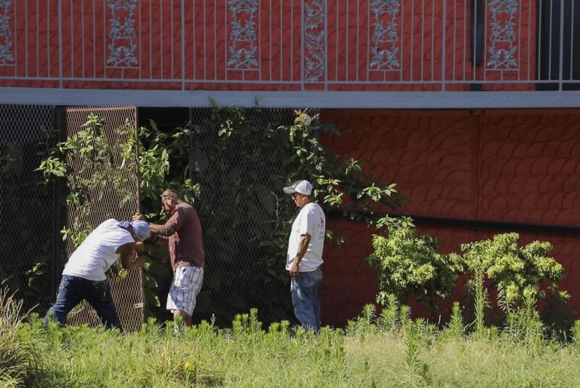 Work crews do demolition and repairs at Winters Square and Wintershaven apartments. The sale of the properties were the result of the Winters family’s deteriorating financial situation and a legal dispute over the Winters’ trusts.