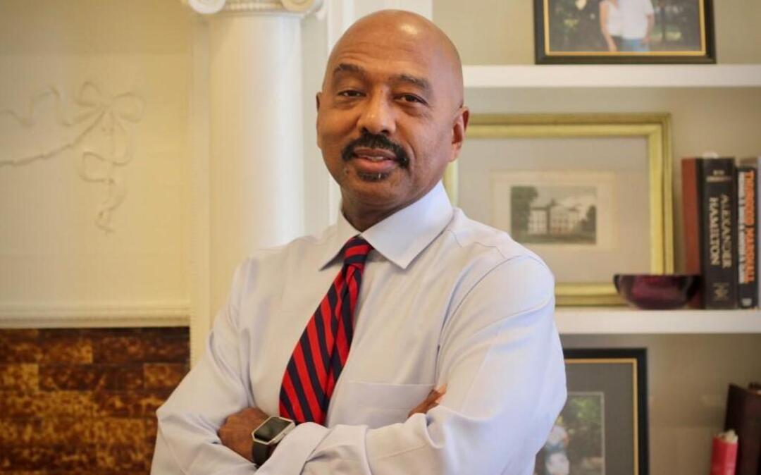 Mayoral candidate Charles Francis owns the Francis Law Firm, which operates out of a house he renovated on North Street near the state government complex.