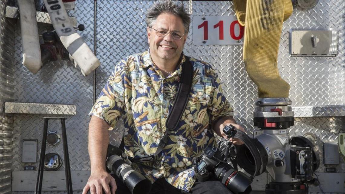 Mike Legeros, a former firefighter, is the keeper of the history of Raleigh’s fire department.
