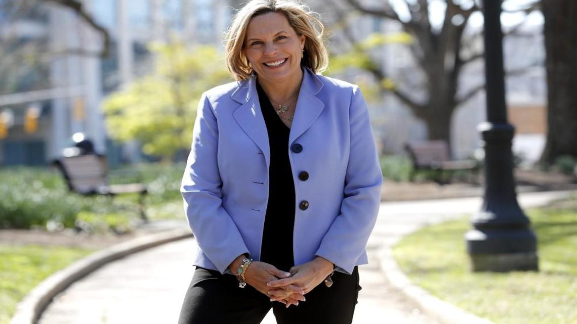 Lisa Diaz Riegel, executive director of BikeWalk NC, is the Tar Heel of the Week.