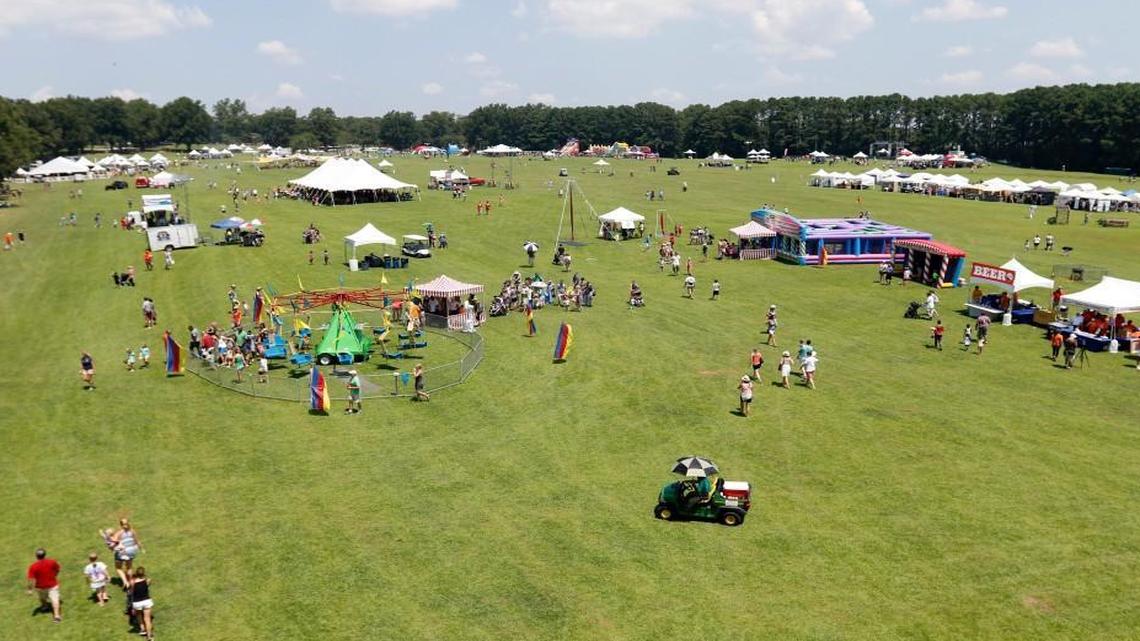 A festival was held at Dorothea Dix Park in July 2016. The 308-acre site near downtown Raleigh will likely become a talking point in this fall’s City Council elections.
