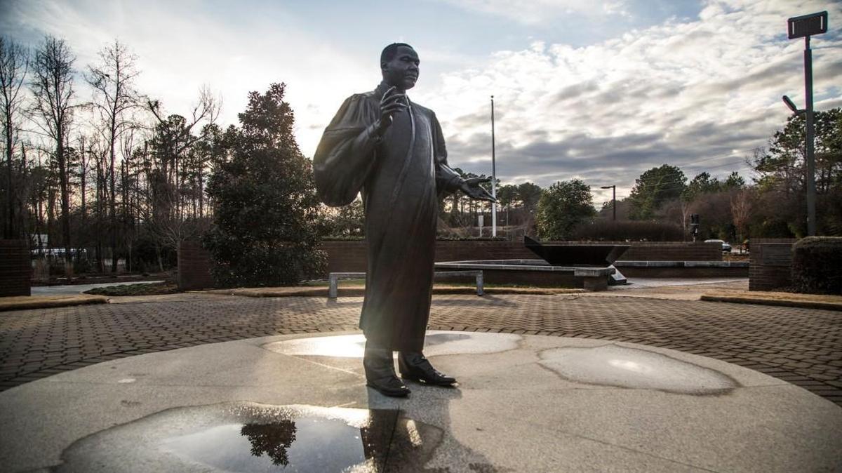 The City of Raleigh Parks, Recreation and Cultural Resources Department will dedicate the newly renovated Dr. Martin Luther King, Jr. Memorial Gardens in Raleigh at 11 a.m. Saturday, January 14, 2017.