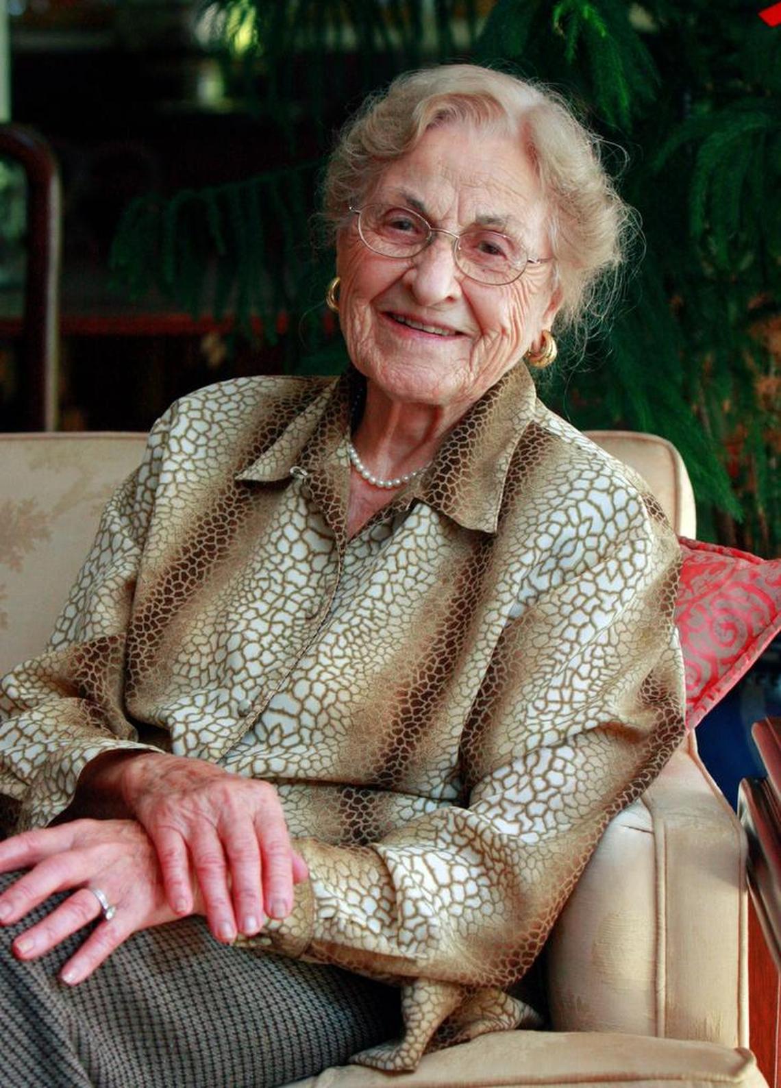 Pota Vallas of Raleigh, at 102, featured in the book 'Women of True Grit.'