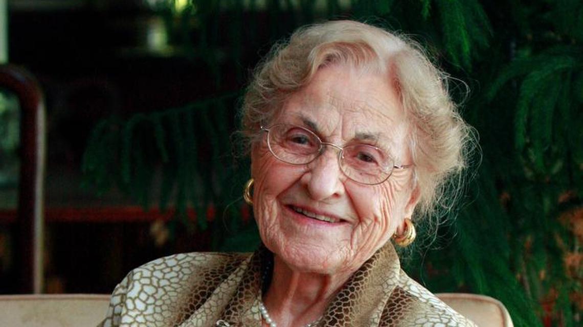 Pota Vallas of Raleigh, at 102, featured in the book 'Women of True Grit.'