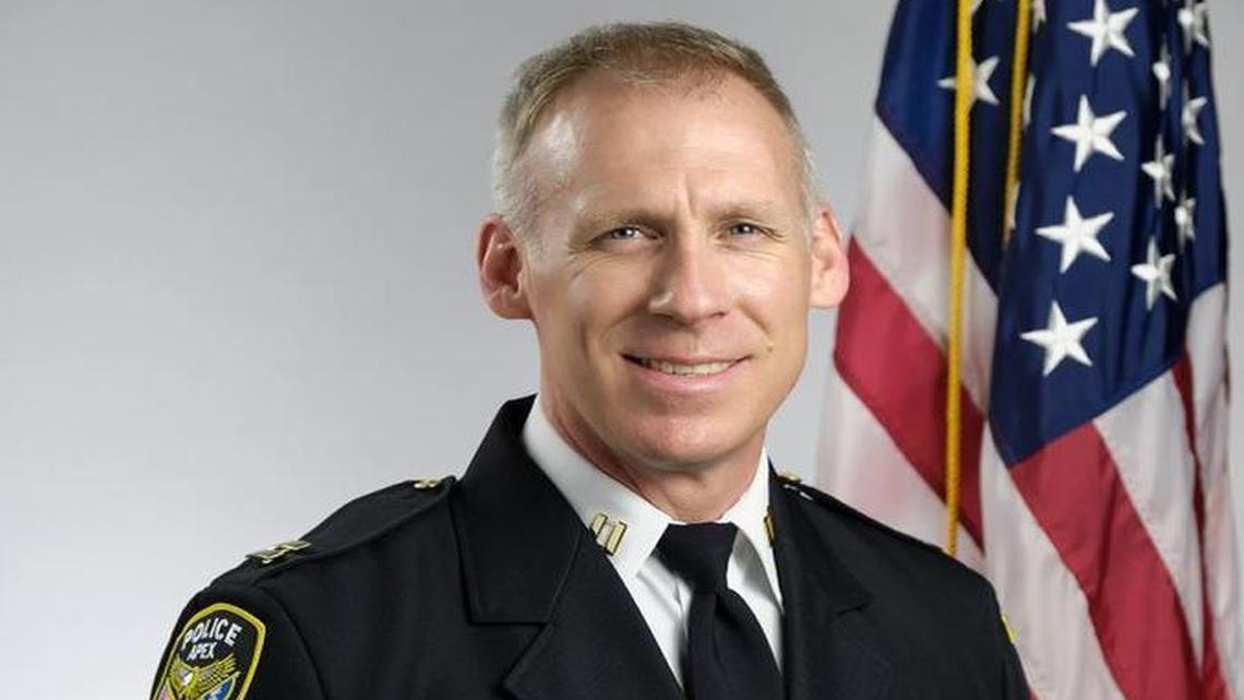 C. Blair Myhand, a captain with the Apex Police Department, has been hired as the police chief for neighboring Clayton, Clayton officials announced on Friday, April 28, 2017.