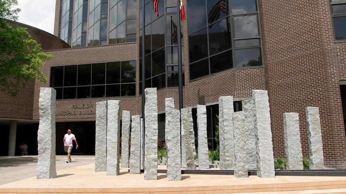 Raleigh’s existing City Hall on West Hargett Street in downtown Raleigh.