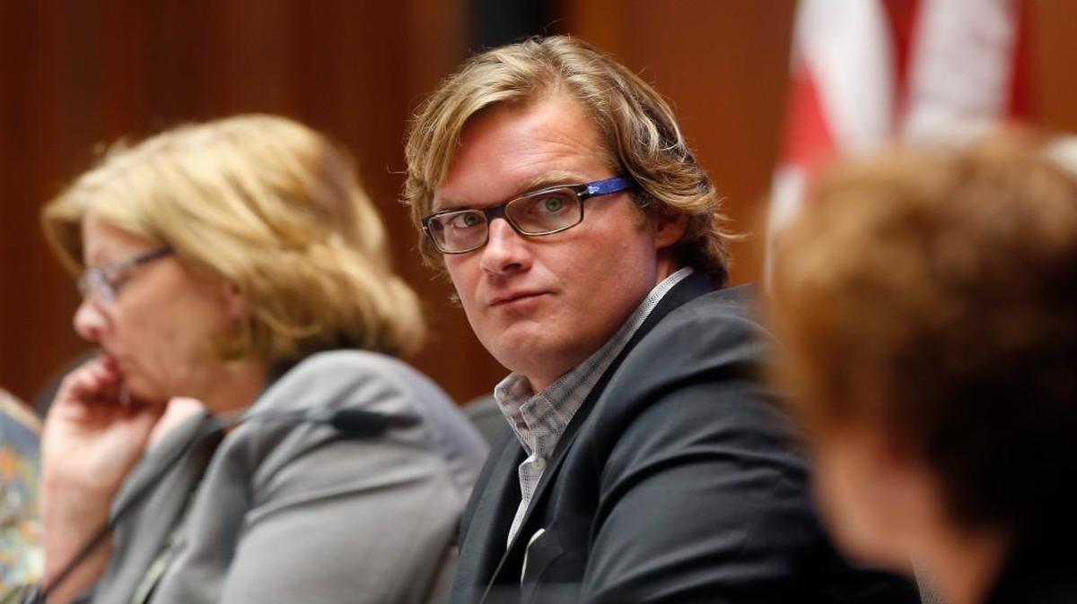 Raleigh City Council member Bonner Gaylord listens during the Raleigh City Council meeting on June 21, 2016.