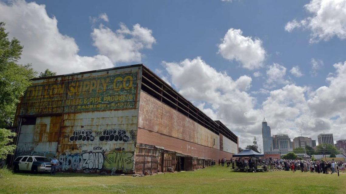 The former Dillon Supply Company warehouse at 510 W. Martin Street in Raleigh will become the Raleigh Union Station, home to the new Amtrak station, sometime in 2017.